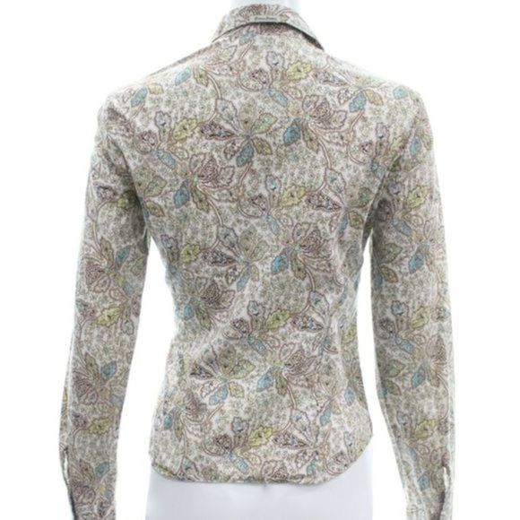 GUESS PAISLEY BUTTON DOWN SHIRT SIZE M - Picture 4 of 6